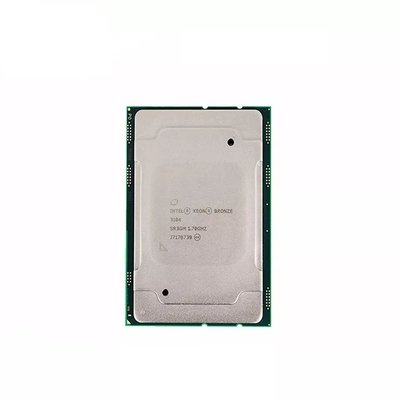 Xeonは3104 1.7 GHz INTEL CPUプロセッサ6の中心8.25Mの隠し場所を青銅色にする