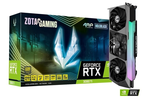 12GB 19Gbps Geforce グラフィックカード ZOTAC GAMING GeForce RTX 3080 Ti AMP ホロ