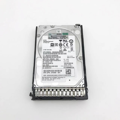 原版 881457-B21 HPE 2.4TB SAS 12G エンタープライズ 10K SFF SC 512e DS HDD 881507-001 HPE サーバ G8/G9/G10向け