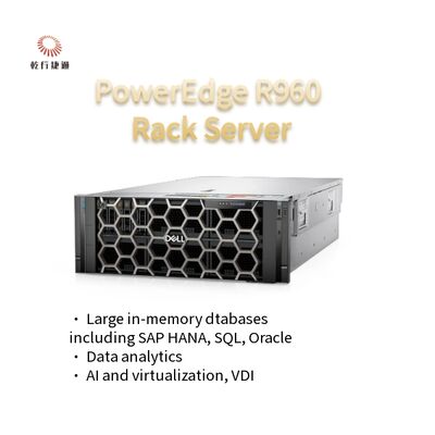 ビジネス向けカスタム サーバーを購入する Dell s Poweredge R960 4U ラック サーバー