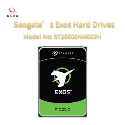 Seagate Exos エンタープライズ ハードドライブ EXOS 20TB モデル番号: ST20000NM002H