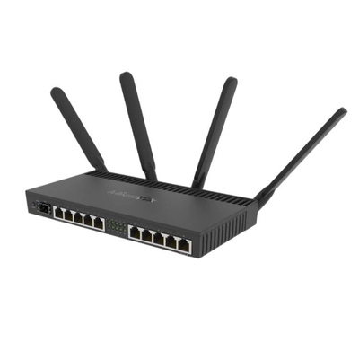 SFP+ 10Gbps MikroTik RB4011のクォードの中心1.4Ghz CPU MikrotikのルーターRb4011