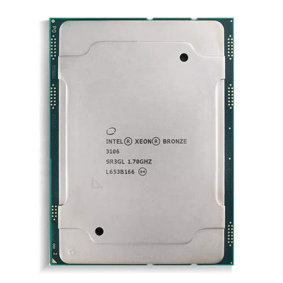 11Mの隠し場所Intel Xeonは3106プロセッサ1.70 GHz 8の中心を青銅色にする