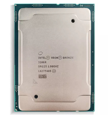 11M 1.9 GHz INTEL CPUプロセッサのIntel Xeonの青銅色3206R 8中心サーバーCPU