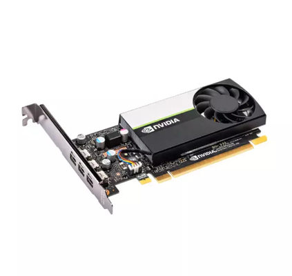 NVIDIA T400 4GB 2GB GDDR6 Geforceのグラフィックス・カード3の小型表示ポート
