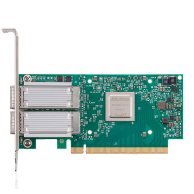 X-4 Lx EN イーサネットアダプターカード MCX4121A-ACAT GPU 2×25GbE SFP28 PCIe 3.0×8 を接続する