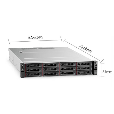 レノボ HR650X 2U ラックサーバー ゴールド 5218*2/128G/480G+4*1.2T/R730-8i