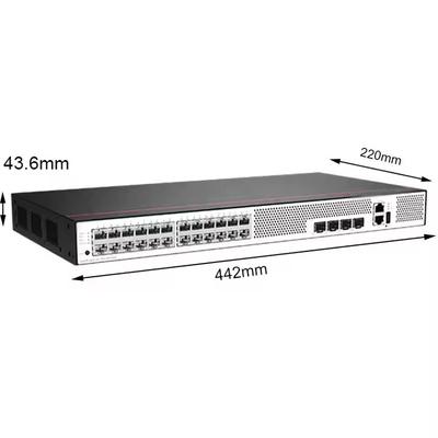 S5735S-L24T4X-A1 24 10/100/1000BASE-T イーサネット ポート 4 10 ギガビット SFP+ AC 電源 アクセス スイッチ