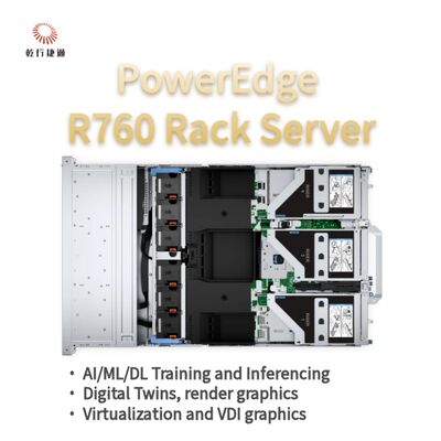 Dell PowerEdge R760 ラック サーバー モデル フラッシュ ストレージ システム