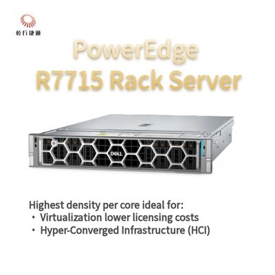 Dell PowerEdge R7715 ラックストレージサーバー、カスタムストレージサーバー、2ウェイサーバー