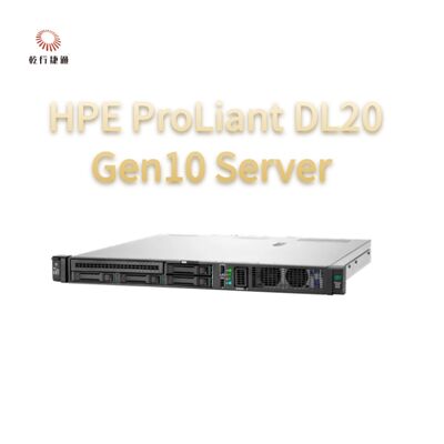 HPE ProLiant DL20 Gen10 サーバー コンパクト 汎用 小売チェーン企業向け 2 ウェイ サーバー,データ ストレージ サーバー
