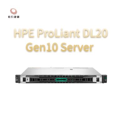 HPE ProLiant DL20 Gen10 サーバー コンパクト 汎用 小売チェーン企業向け 2 ウェイ サーバー,データ ストレージ サーバー