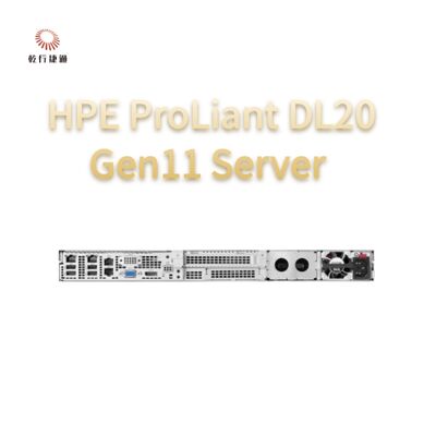 HPE ProLiant DL20 Gen11 ラックサーバー、フラッシュストレージシステム、Xeon CPUサーバー