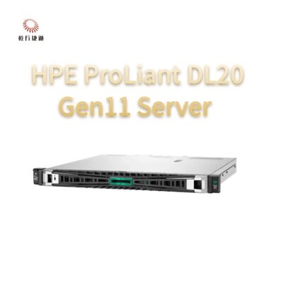 HPE ProLiant DL20 Gen11 ラックサーバー、フラッシュストレージシステム、Xeon CPUサーバー