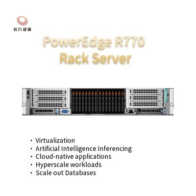PowerEdge R770 2U デュアルソケット ラックサーバー Intel Xeon 6 プロセッサー