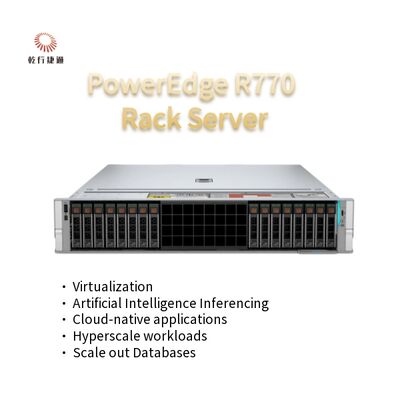 PowerEdge R770 2U デュアルソケット ラックサーバー Intel Xeon 6 プロセッサー