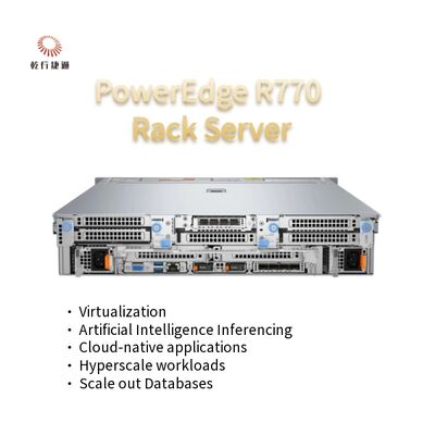 PowerEdge R770 2U デュアルソケット ラックサーバー Intel Xeon 6 プロセッサー