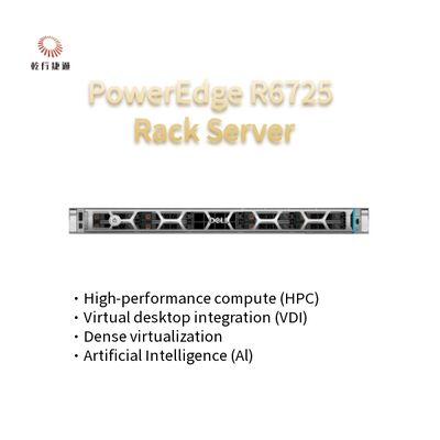 AMD EPYC 9005シリーズプロセッサを搭載したハイテクPowerEdge R6725 1Uラックサーバー