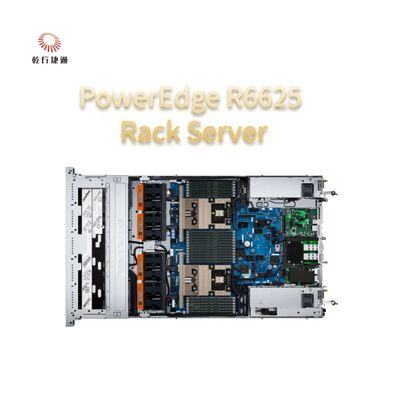 Poweredge  R6625 1u dual-socket rack server two AMD EPYC 4th Generation 9004 Series
