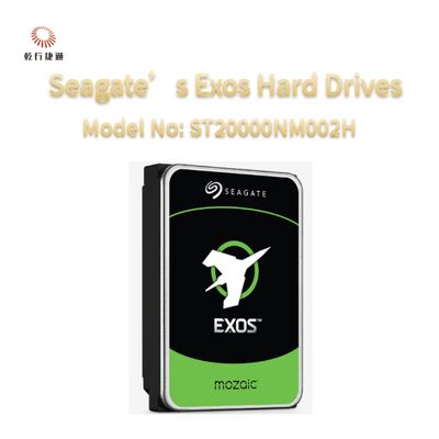 Seagate Exos エンタープライズ ハードドライブ EXOS 20TB モデル番号: ST20000NM002H