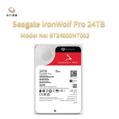 Seagate IronWolf Pro 24TB モデル番号: ST24000NT002