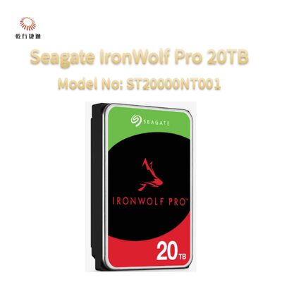シゲートアイアンウルフプロ 20TB モデル番号: ST20000NT001