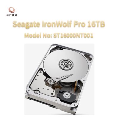 シゲートアイアンウルフプロ 16TB モデル番号: ST16000NT001