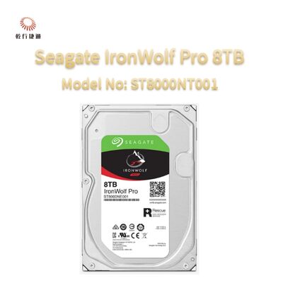 Seagate Ironwolf Pro 8TB モデル番号: ST8000NT001