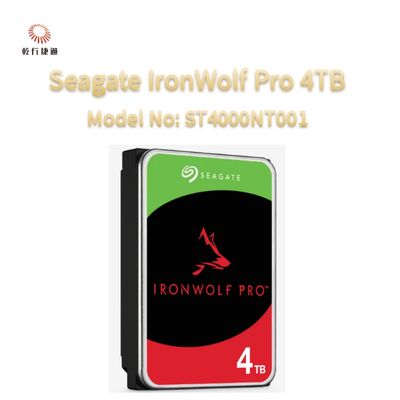 Seagate Ironwolf Pro 4TB モデル番号: ST4000NT001