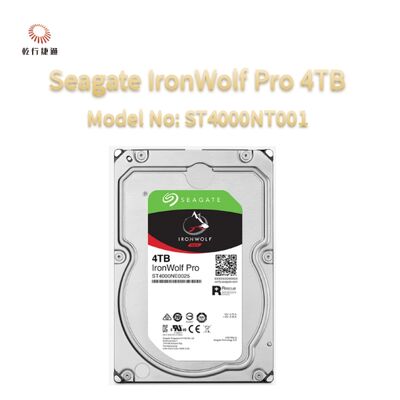 Seagate Ironwolf Pro 4TB モデル番号: ST4000NT001