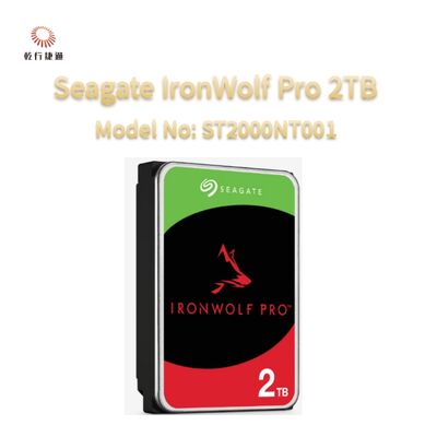 シゲート アイアンウルフ プロ 2TB モデル番号: ST2000NT001