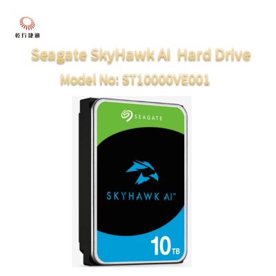 シゲート スカイホーク AI ビデオハードドライブ モデル番号: ST10000VE001