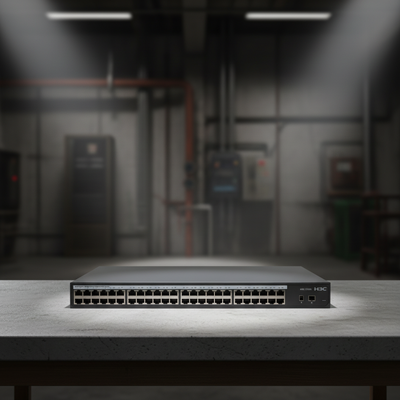 H3C S1248 フル ギガビット イーサネット スイッチ 48 10/100/1000Mbps 自動交渉 RJ45 ポート