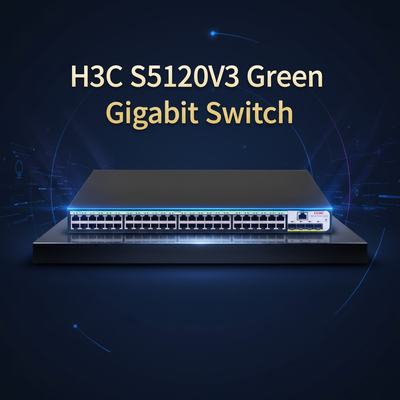 H3C S5120V3-SI グリーン インテリジェント ギガビット イーサネット スイッチ S5120V3-52P-PWR-LI