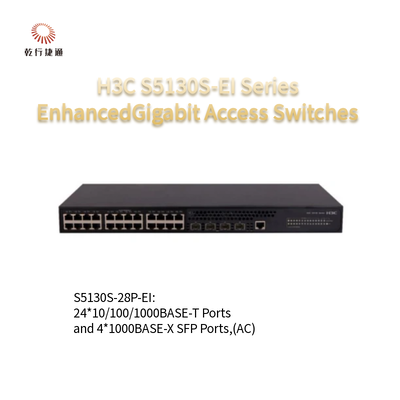 H3C S5130S-EI シリーズ S5130S-28P-EI-H1 拡張ギガビット アクセス スイッチ