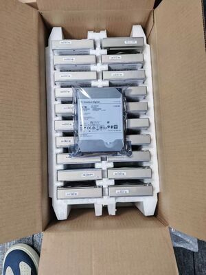 Western Digital  Ultrastar  DC HC580 Data Center HDD  Model：WUH721816ALE6L4