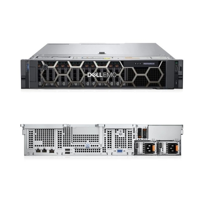 R550 Dell PoweredgeサーバーH745 800W力2Uのラックマウント式 コンピュータ
