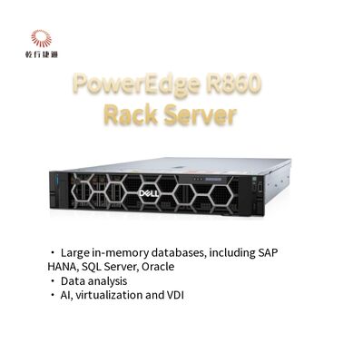 PowerEdge R860 ラックサーバー Intel Xeon プロセッサー 2Uサーバーラックサプライヤー