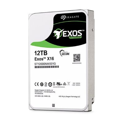 シーゲイト エキゾス エンタープライズ ハードドライブ EXOS 12TB モデル番号: ST12000NM001G